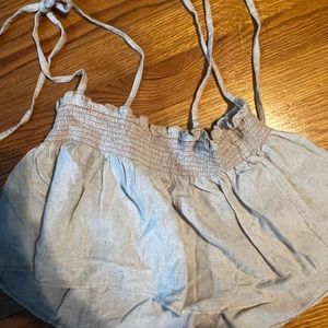 BRAND NEW - Never worn cute beige and orange cami top (Originally $39)